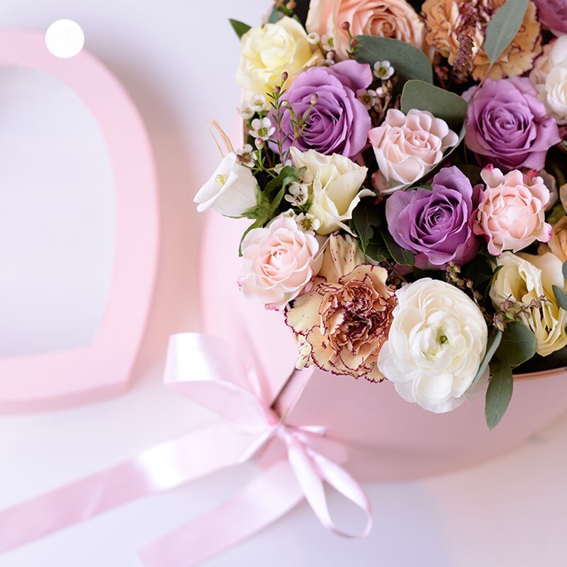 Double Layer Heart Cardboard Gift Box