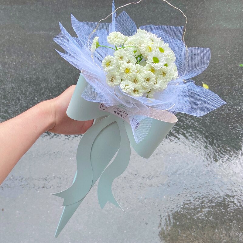  Aylmrice Bouquet Sleeves For Flowers Single Rose