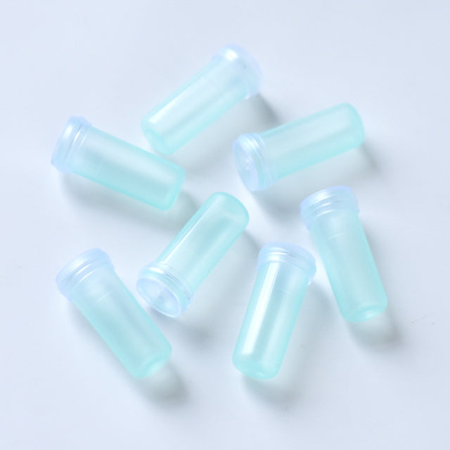 Floral Water Tubes/Vials for Flower Arrangements by Royal Imports, Clear -  3 (1/2 Opening) - Standard - 100/Pack - w/Caps