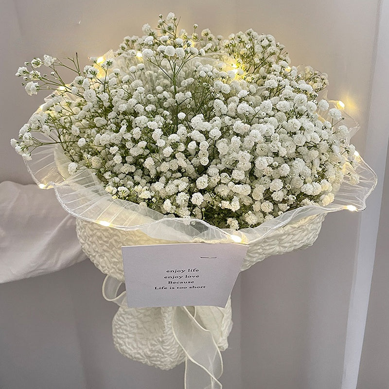 LED bouquet wrapping fabric