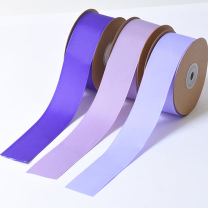 Ruban gros-grain de couleur unie (4 cm x 9,1 m)
