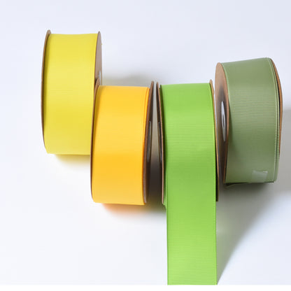 Ruban gros-grain de couleur unie (4 cm x 9,1 m)