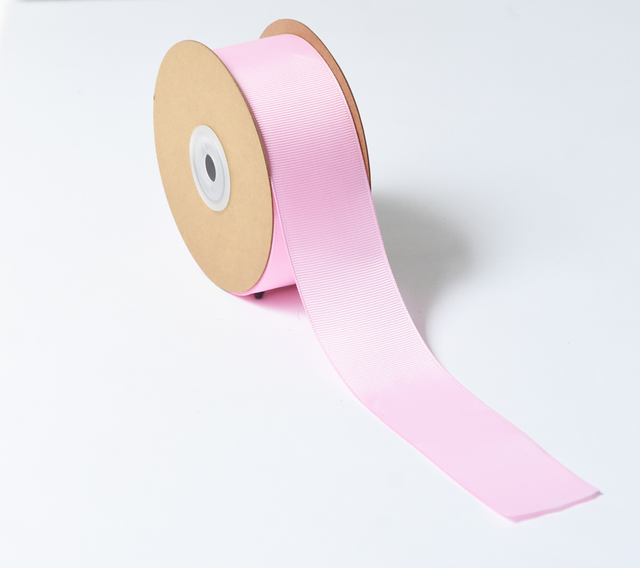 Ruban gros-grain de couleur unie (4 cm x 9,1 m)