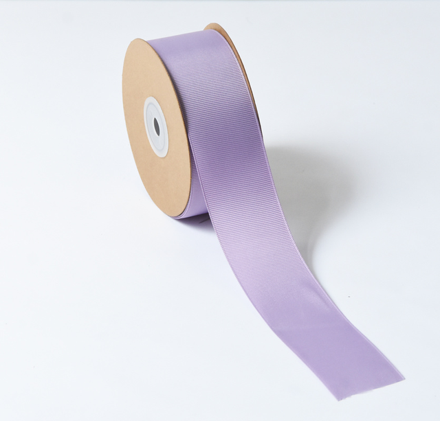 Ruban gros-grain de couleur unie (4 cm x 9,1 m)