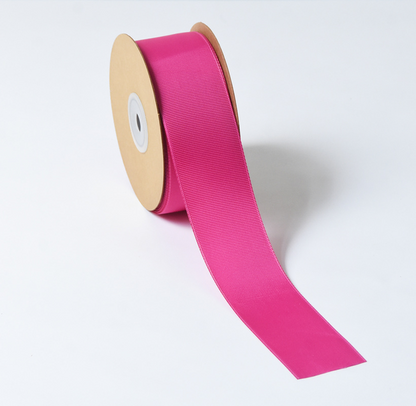 Ruban gros-grain de couleur unie (4 cm x 9,1 m)