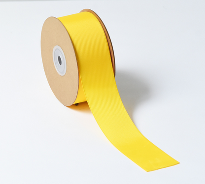 Ruban gros-grain de couleur unie (4 cm x 9,1 m)